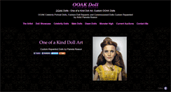 Desktop Screenshot of ooakdoll.com